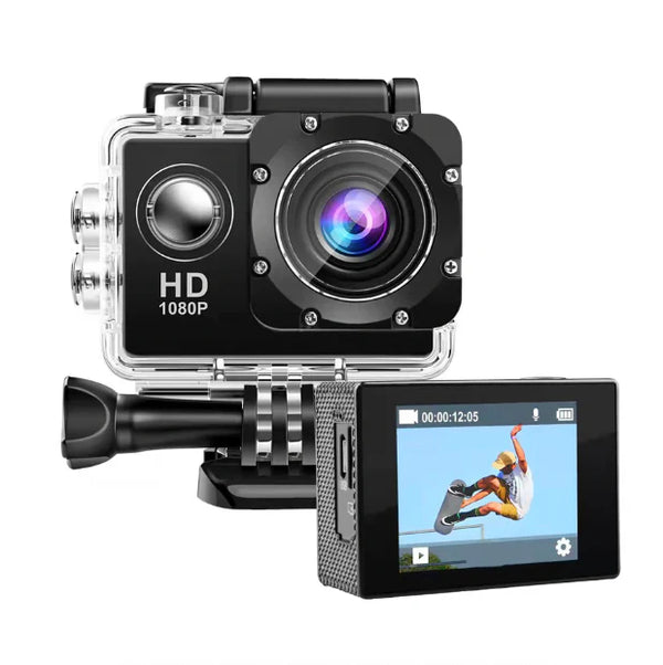 Telecamera sportiva subacquea 4k™ - Alta definizione e senza limiti