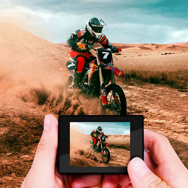 Telecamera sportiva subacquea 4k™ - Alta definizione e senza limiti