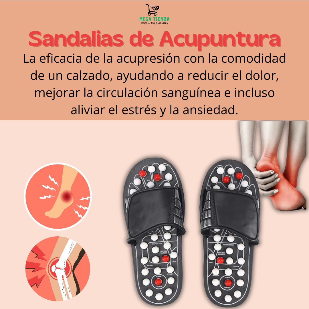 Sandalias Acupuntura™️- Alivio y Comodidad para Tus Pies