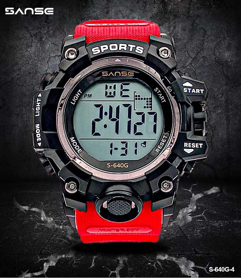 Reloj Sanse Rojo S-640G-4 - Mega Tienda