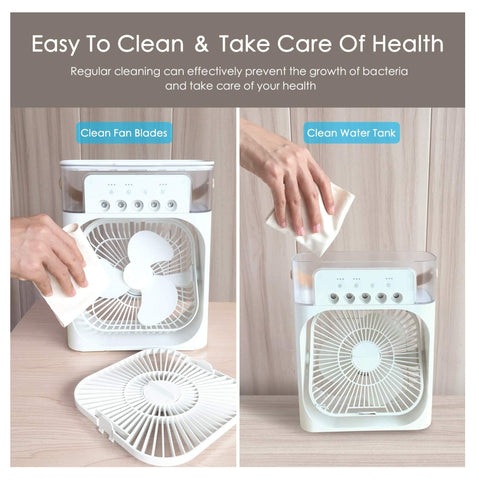 Mini Aire Acondicionado Humidificador - Mega Tienda