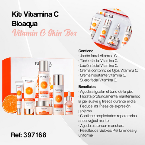 KIT FACIAL VITAMINA C - Mega Tienda