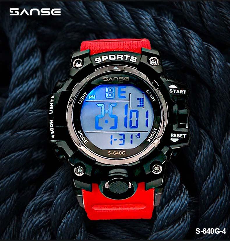 Reloj Sanse Rojo S-640G-4 - Mega Tienda