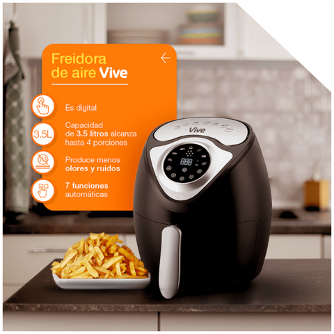 Freidora De Aire Ayr Fryer 3,5L - Mega Tienda